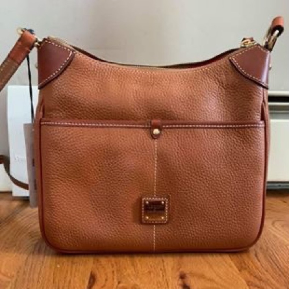 Natural/Gold authentic Dooney & Bourke purse